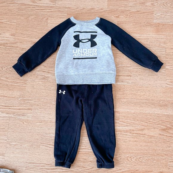 Under Armor Other - Under Armor Baby Boy Matching Sweat Set